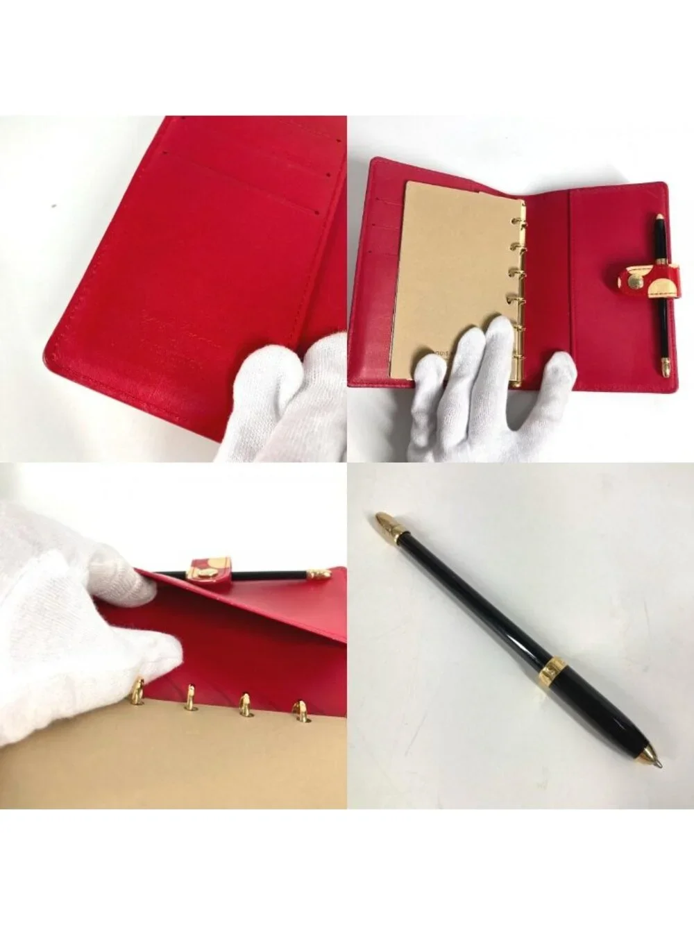 Louis Vuitton Notebook Cover Agenda PM With Ballpoint Pen